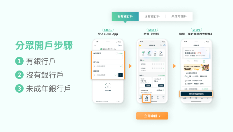 國泰證券 台股 美股 線上開戶 活動網站 網頁設計